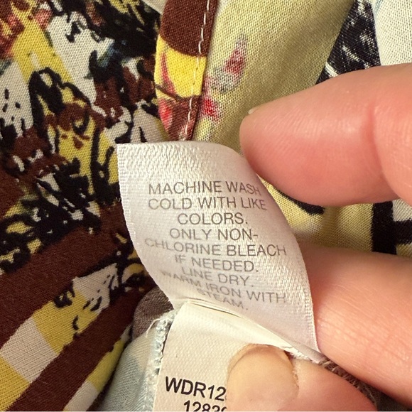 J. Jill Tank Dress Size XL Multicolor Floral Sleeveless Casual Tropical Vacation - Picture 10 of 10